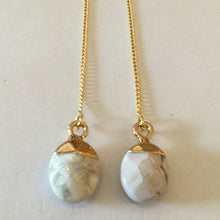Load image into Gallery viewer, Earring Chain with Stone
