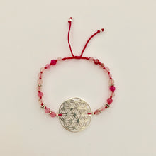 Load image into Gallery viewer, Bracelet Yoga Flower of Life Gemstone
