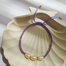 Load image into Gallery viewer, Bracelet Macrame Pearl
