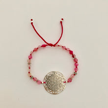 Load image into Gallery viewer, Bracelet Yoga Flower of Life Gemstone
