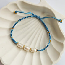 Load image into Gallery viewer, Bracelet Macrame Pearl
